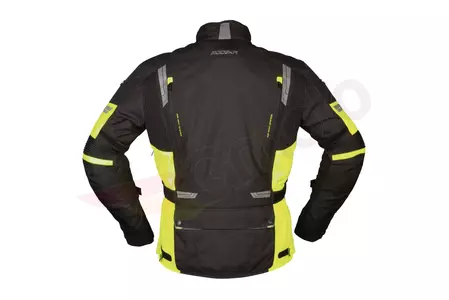 Modeka Aeris II tekstilna motociklistička jakna, crna i neon L-2