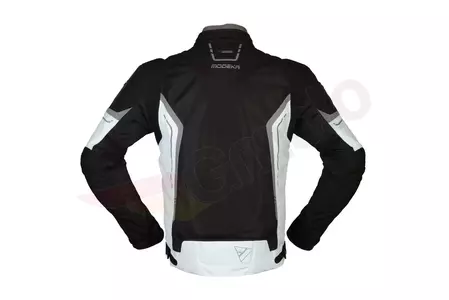 Modeka Khao Air chaqueta moto textil negro y ceniza 4XL-2