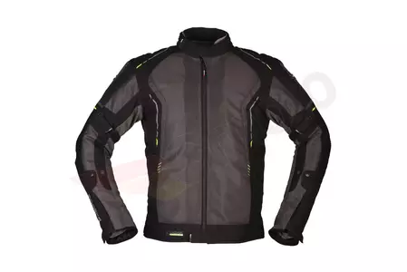 Modeka Khao Air sivo-črna tekstilna motoristična jakna M-1