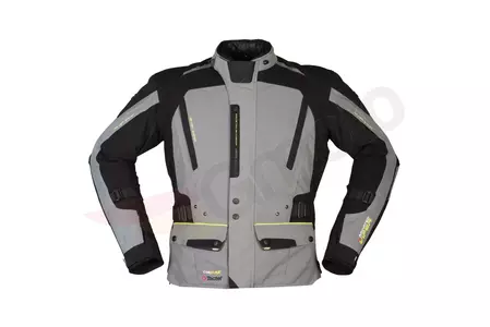 Modeka Viper LT Textil-Motorradjacke grau-schwarz 3XL-1