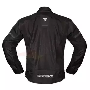 Casaco para motas Modeka Yannik Air em tecido preto 3XL-2