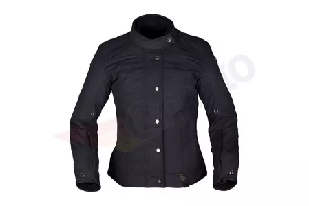 Thiago Lady temno modra tekstilna motoristična jakna 38-1