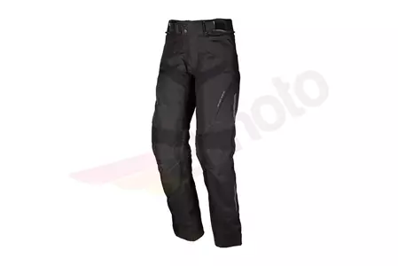 Calças Modeka Clonic em tecido KL preto para motociclistas-1