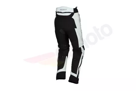 Pantalon de moto Modeka Khao Air Lady en textile L40 noir et cendré-2