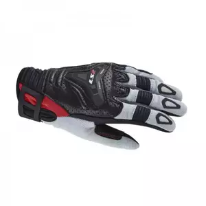 LS2 All Terrain Handschoenen voor dames zwart grijs rood XS - 70120F00322