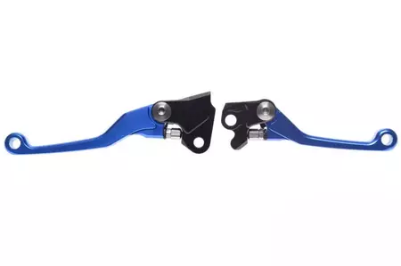 CNC Brems- und Kupplungshebel Yamaha YZ blau - 336864