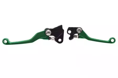 CNC лост за спирачка и съединител Yamaha YZ зелен - 336865