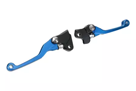 CNC Brems- und Kupplungshebel Yamaha YZ blau - 336867