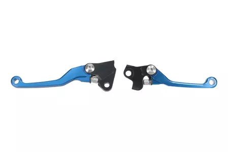CNC Brems- und Kupplungshebel Yamaha YZ blau-4