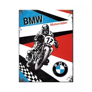 BMW Motorrader køleskabsmagnet 6x8cm-1