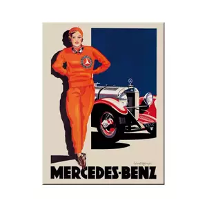 6x8cm Mercedes-Benz Vrouw koelkastmagneet - 14371