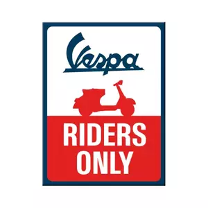 Magnes na lodówkę 6x8cm Vespa Riders Only-1