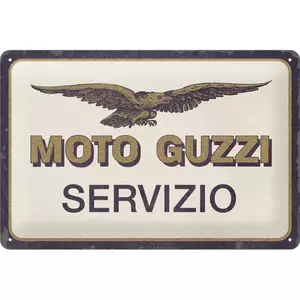 Kositrni plakat 20x30cm Moto Guzzi-1
