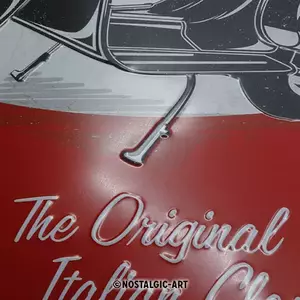 Tinast plakat 40x60cm Vespa The Italian Classic-2