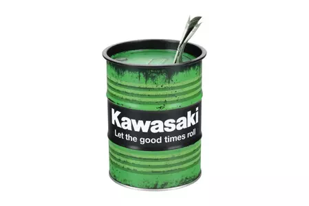 Skarbonka beczka Kawasaki logo-3