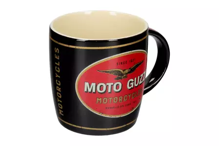 Taza de cerámica con el logotipo de Moto Guzzi-2