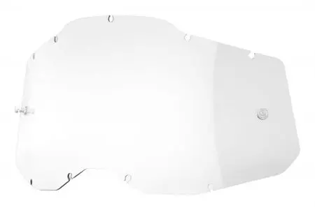 Lentile de ochelari de protecție 100% Percent Accuri 2 Strata 2 Youth culoare transparentă