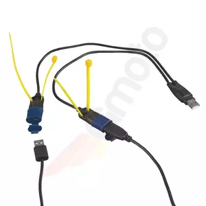 Káblový rozvádzač USB s vodotesným krytom Optimate-2
