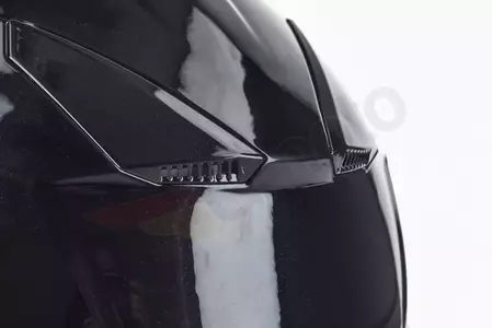 Lazer Orlando Z-Line offenes Gesicht Motorradhelm schwarz 2XL-10