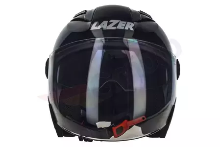 "Lazer Orlando Z-Line" atviras motociklininko šalmas juodas 2XL-3