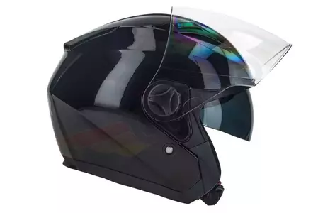 Lazer Orlando Z-Line open face moottoripyöräkypärä musta 2XL-5