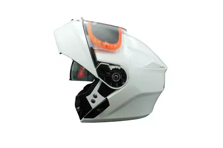 Cască de motocicletă cu mandibulă Lazer Paname 2 Z-Line albă 2XL pentru motociclete-1