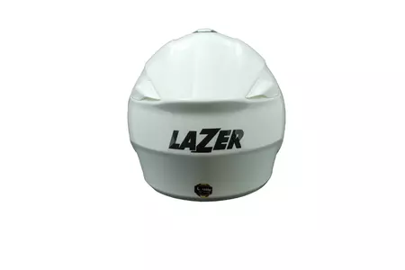 Lazer Paname 2 Z-Line valkoinen L moottoripyöräilykypärä leukakypärä-2