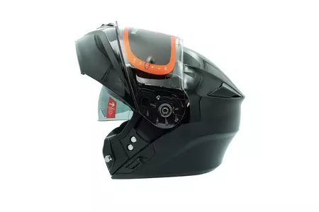 Lazer Paname 2 Z-Line metal preto XS capacete de maxilar para motas