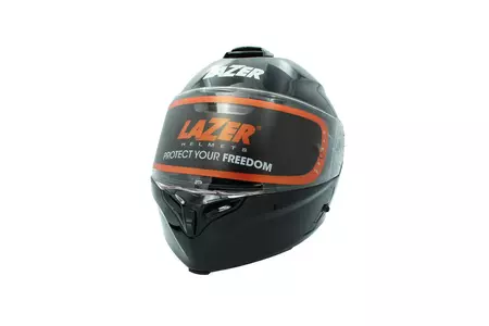 Lazer Paname 2 Z-Line negro metal XS moto mandíbula casco-3