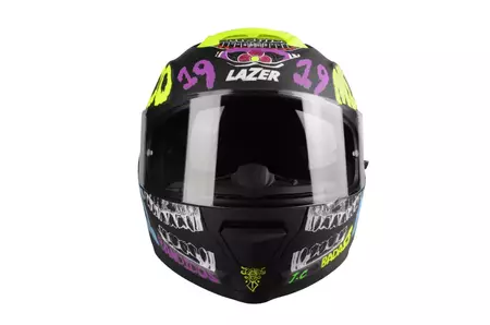 Lazer Rafale Mexicana capacete integral de motociclista preto multicolorido L-4