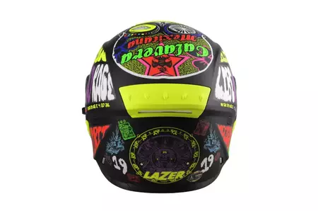 Lazer Rafale Mexicana capacete integral de motociclista preto multicolorido L-5