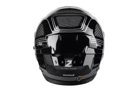 Lazer Rafale SR Darkside capacete integral de motociclista preto cromado 2XL-2