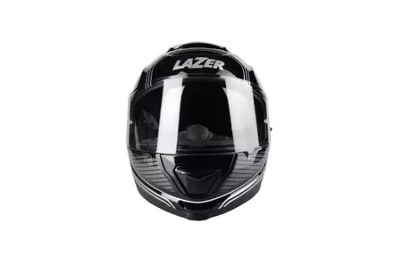 Lazer Rafale SR capacete integral de motociclista Darkside preto cromado L-3