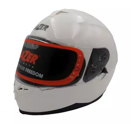 Lazer Vertigo Evo Z-Line blanc L casque moto intégral-4