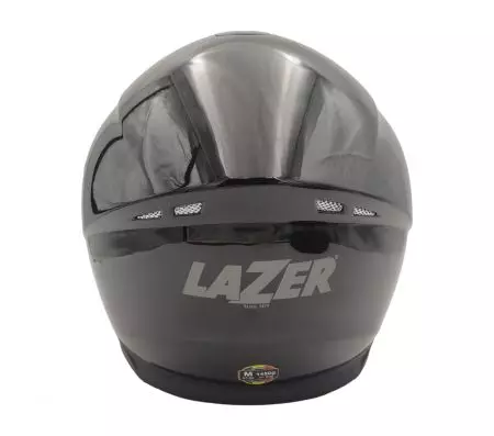 "Lazer Vertigo Evo Z-Line" juodas metalinis L formos integralinis motociklininko šalmas-2