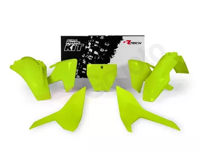 Plastik Komplett Kit Racetech gelb fluo - HSQ-GF0-516