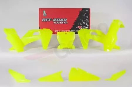 Plastik Komplett Kit Racetech gelb fluo - HSQ-GF0-599