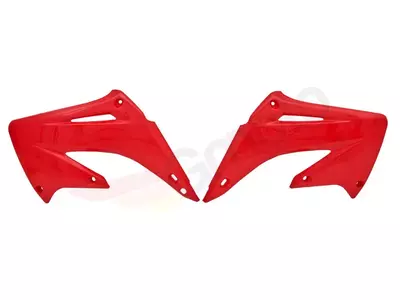 Osłony chłodnicy Racetech Honda CR 125 250 02-07 czerwony - HO03689070RT