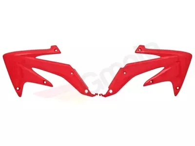 Racetech Honda CRF 450X radiateurdoppen 05-07 rood - HO04600070RT