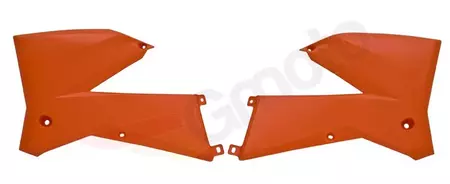 Tampas do radiador Racetech cor de laranja - KT03084127RT