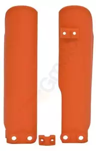 Capas de telescópio cor de laranja Racetech - PSKTMAR0965