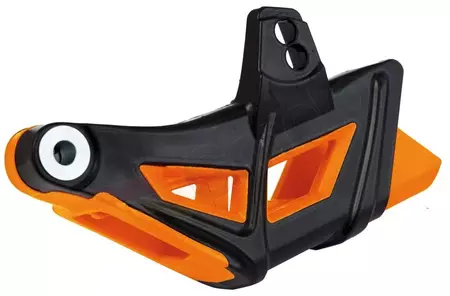"Racetech" juodai oranžinės spalvos teflonu sutvirtintas grandinės kreipiklis - CRUKTMNRAR7