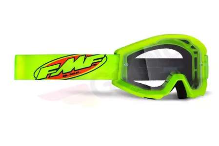 FMF Powercore Core Yellow motoristična očala s prozornimi lečami - F-50400-101-04