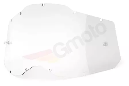 Лещи за очила FMF Powerbomb/Powercore Anti-Fog прозрачни - F-51001-010-02