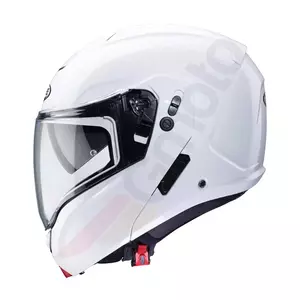 Caberg Horus motorcykelkæbehjelm hvid højglans M-2