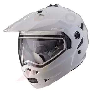 Caberg Tourmax casque moto enduro mâchoire blanc brillant Pinlock XL-1