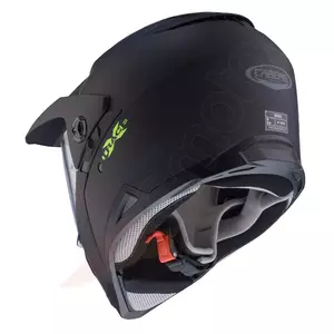 Caberg Xtrace casco moto enduro nero XS-3