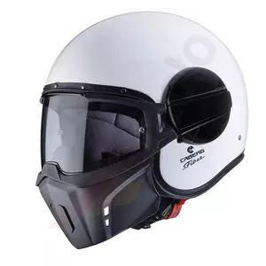 Caberg Ghost motorcykelhjelm med åbent ansigt hvid XS-1