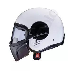 Caberg Ghost motorcykelhjelm med åbent ansigt hvid M-2