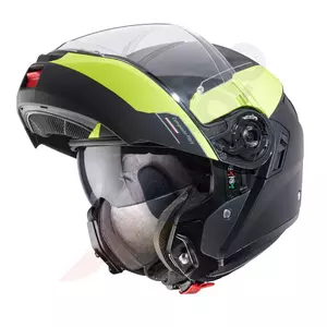 Caberg Levo Prospect nero/giallo fluo mat casco moto M-3